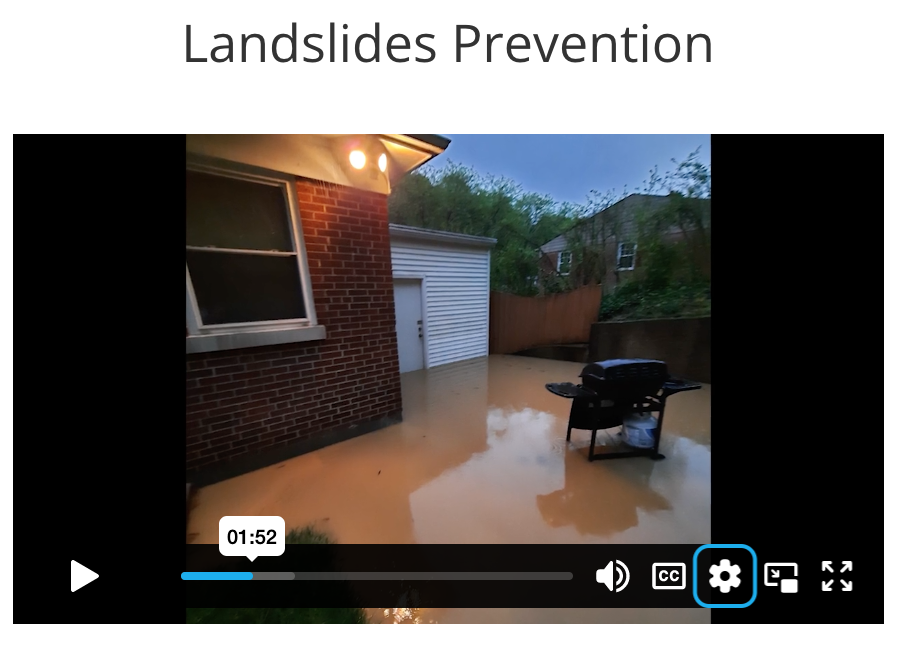 Take time to view the award-winning Living With Landslides documentary film
