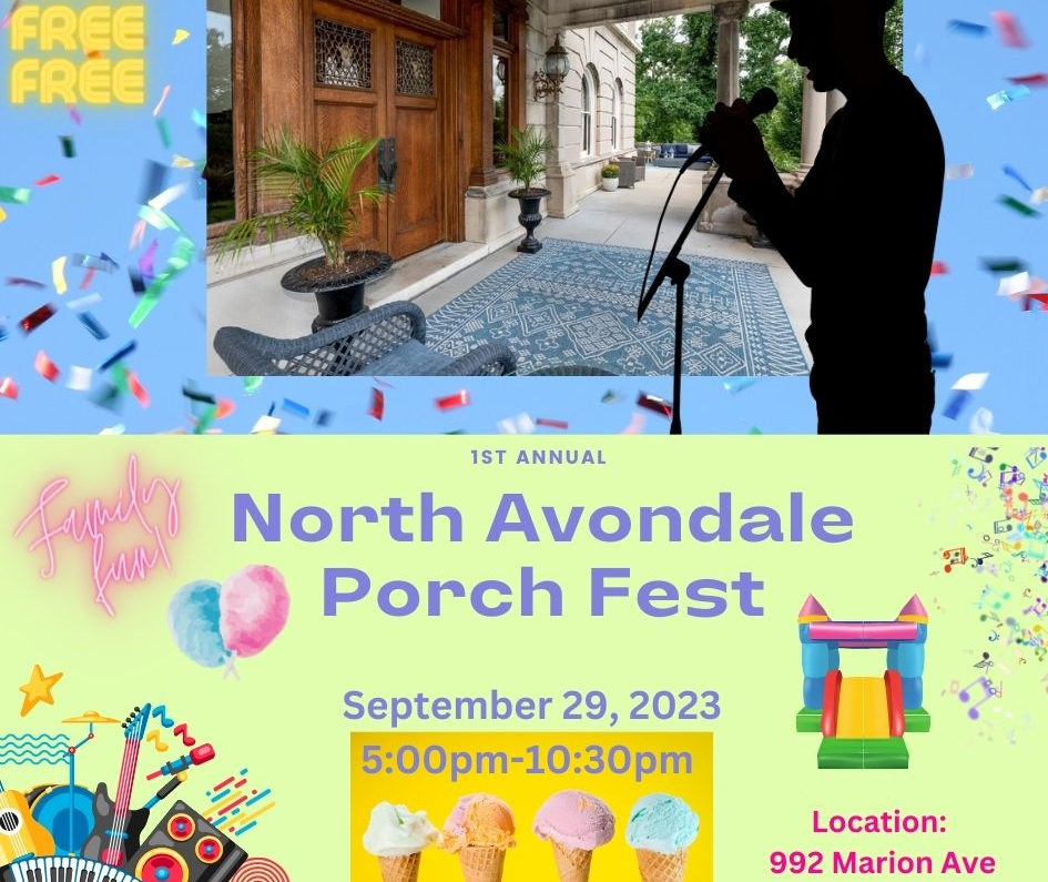 1st Annual North Avondale Porch Fest
