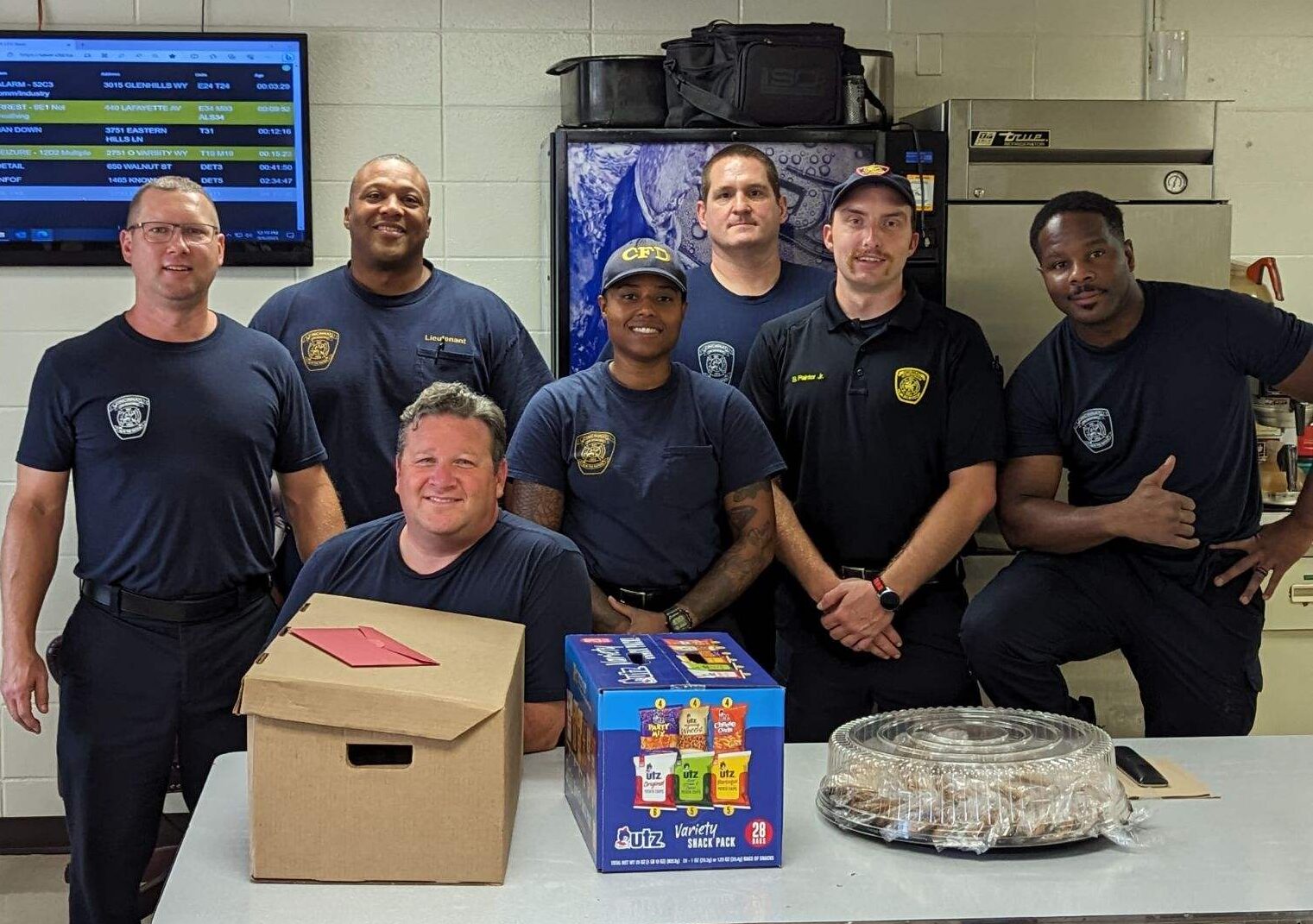 NANA / NABA delivered appreciation lunches to our neighborhood first responders