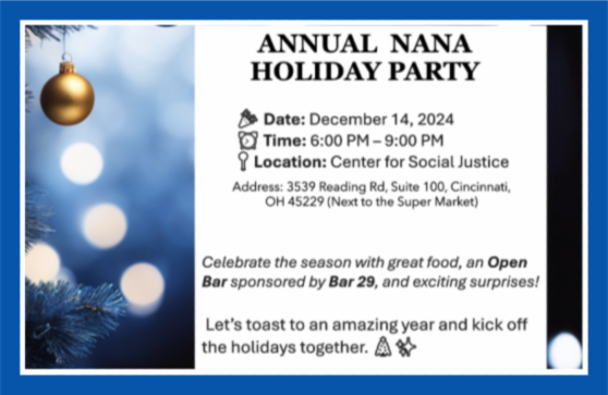 Join your neighbors in celebration of the holiday season!