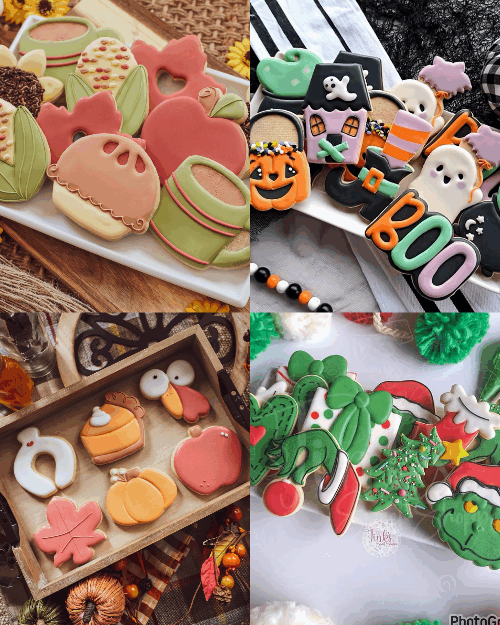 From Fall to Frost: Your Seasonal Cookie Class Lineup!